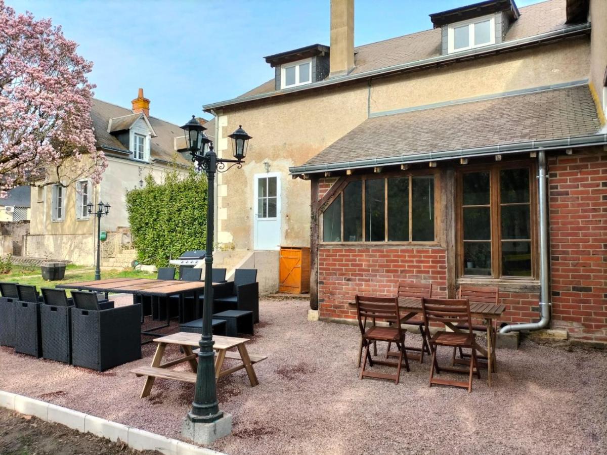 Le Domaine Du Cerf - Gites, Nature Et Spa Saint-Ouen-les-Vignes Ngoại thất bức ảnh